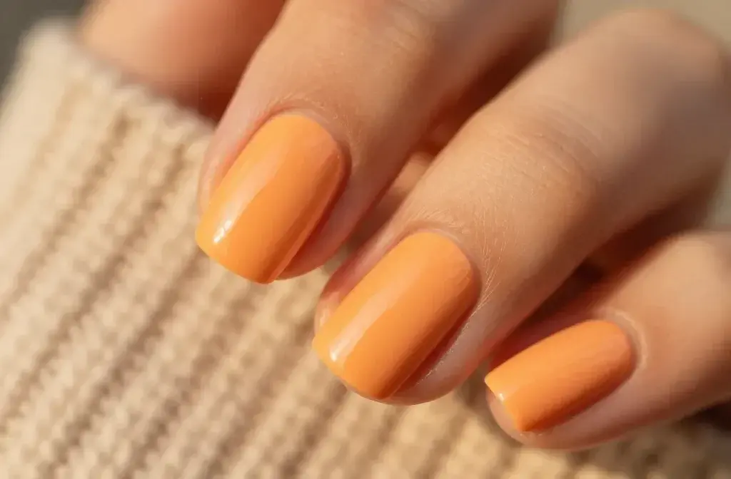 New 10 Pastel Orange Nail Ideas That Feel Warm but Minimal