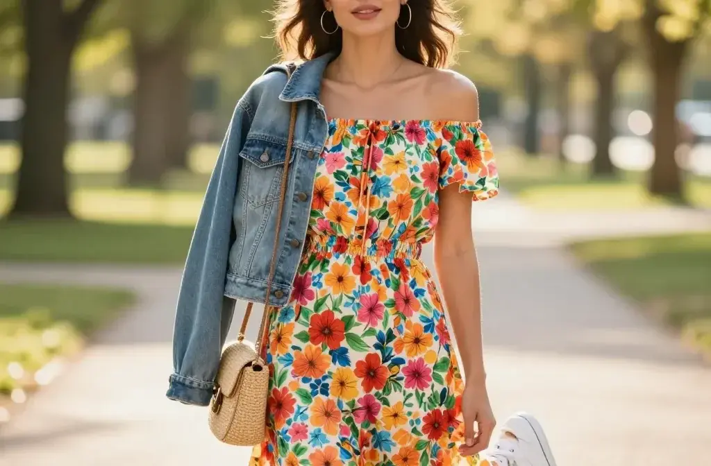 10 Off-Shoulder Spring Dress Ideas for Warm Days: Chic & Effortless