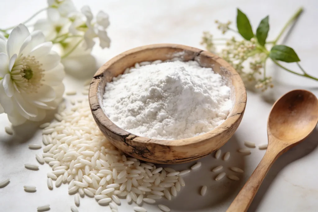 Diy Rice Flour Bath Scrub for Bright, Polished Skin