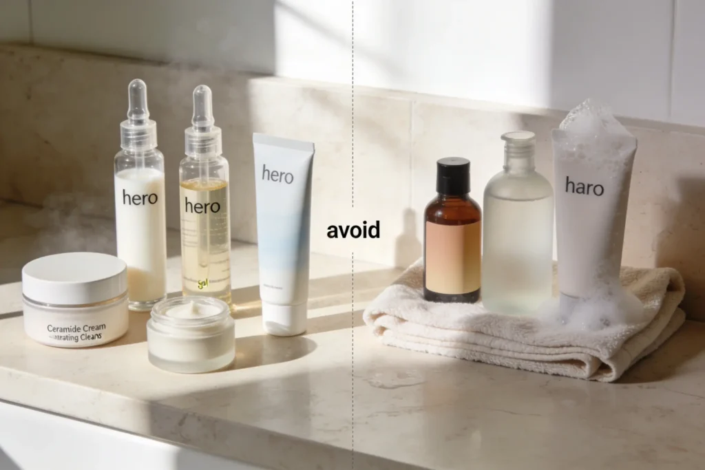 Dry Sensitive Skin: Ingredients to Avoid and Ingredients to Use