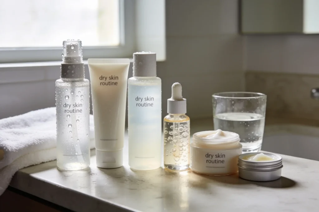 Dry Skin Routine: 7 Steps for Healthier More Hydrated Skin