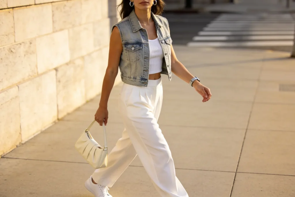 10 Jean Vest Outfits For Women You'll Want To Wear On Repeat This Season